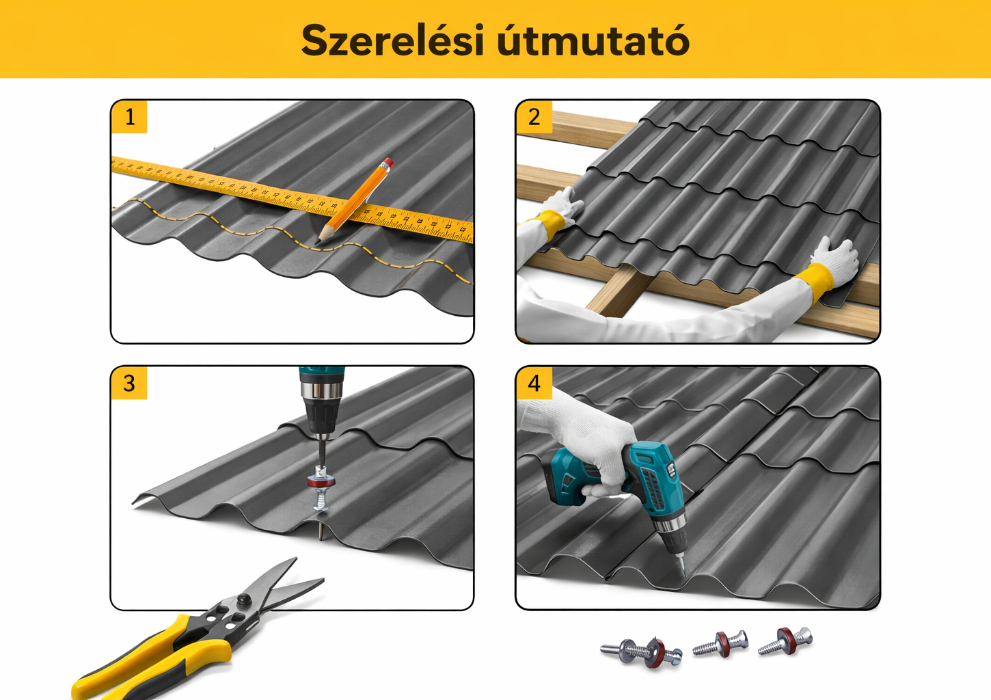 Retro panel szerelési útmutató